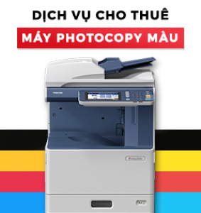 Dịch vụ cho thuê máy Photocopy màu