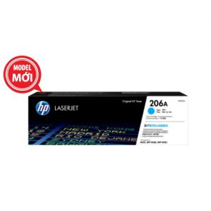 Mực in HP 206A Cyan Original Laser Toner Cartridge (W2111A)