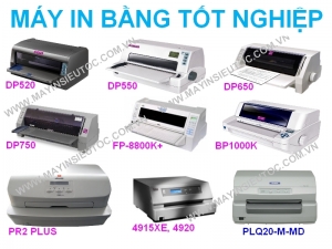 Máy in bằng tốt nghiệp khổ A3 A4 A5