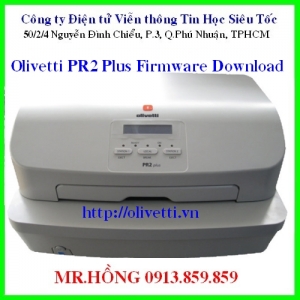 Olivetti PR2 Plus Firmware Download