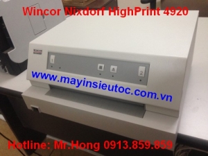 Máy in bằng tốt nghiệp Wincor 4920