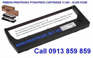 Ruy băng Printronix P7000 P8000 Cartridge Model : 255049-103 17.000 trang in